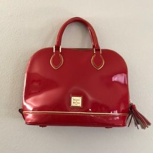 Dooney & Bourke Red Patent Leather Bag